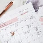 Detalle de las casillas de un calendario